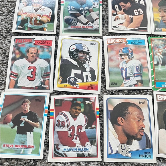 Topps NFL Football Vintage Player’s Cards Lot 32 Sanders/Harris More - Picture 4 of 11